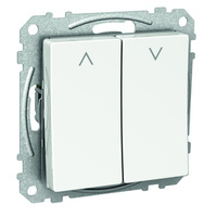 Exxact strömst jalusibrytare inf snabb vit