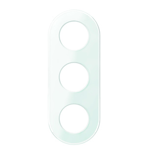 Renova ram 3-fack glas vit