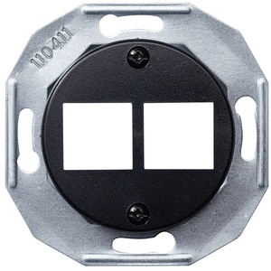 Renova C-platta 2x8-pol svart