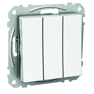 Exxact strömst 3x1-p inf snabb vit