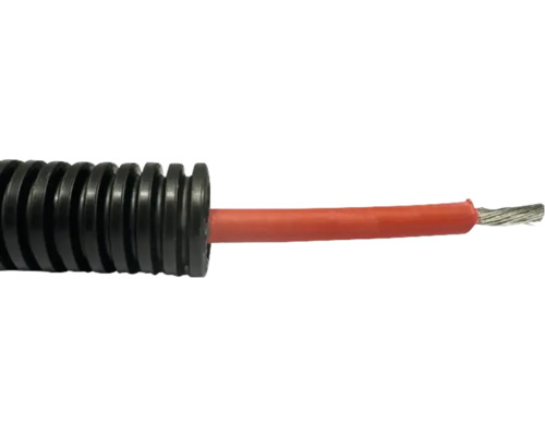 Flexrör UV 16/solel 1x4 röd 50m