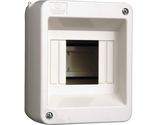 Normkapsling 4mod IP40 vit