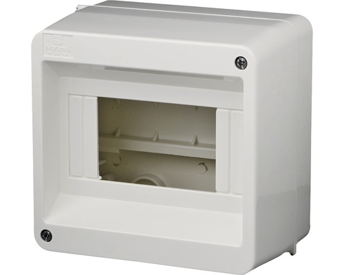 Normkapsling 6mod IP40 vit