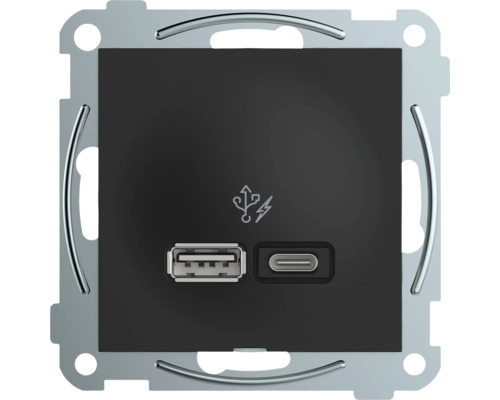 RS/plus laddutt 2xUSB A+C 45W inf sv