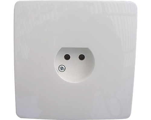 Lamputtag 1-vägs 2-p inf vit