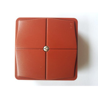 Norwesco kopplingsdosa kapslad IP65 utv faluröd