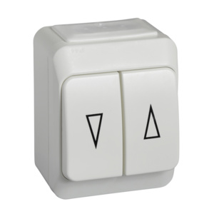 Aqua-stark vipptryckknapp jalusi IP44 utv