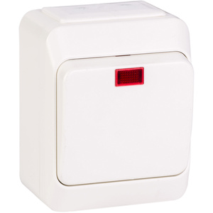 Aqua-stark vipptryckknapp sep lampkrets IP44 utv