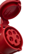 Skarvuttag 16A 5p 6h IP44