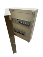 Normcentral NCU 2-rad m jfb komplett IP30D vit