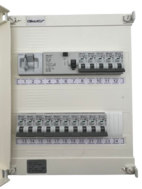 Normcentral NCU 2-rad m jfb komplett IP30D vit