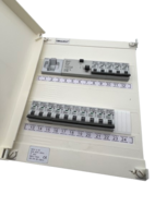 Normcentral NCU 2-rad m jfb komplett IP30D vit