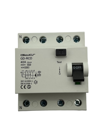 Jordfelsbrytare 4-p 40A