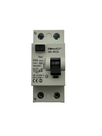 Jordfelsbrytare 2-p 25A