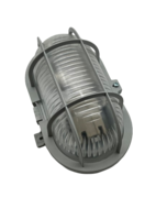 Glödljusarmatur 60W IP44 Grå