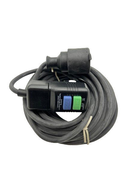 Skarvsladd jfb 16A/30mA 10m svart GDS