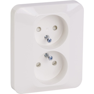 Trend väggutt 2-v ojord inf snabb polarvit