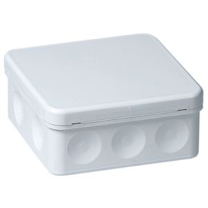 ABB koppl.dosa 104x104mm IP65 utv vit