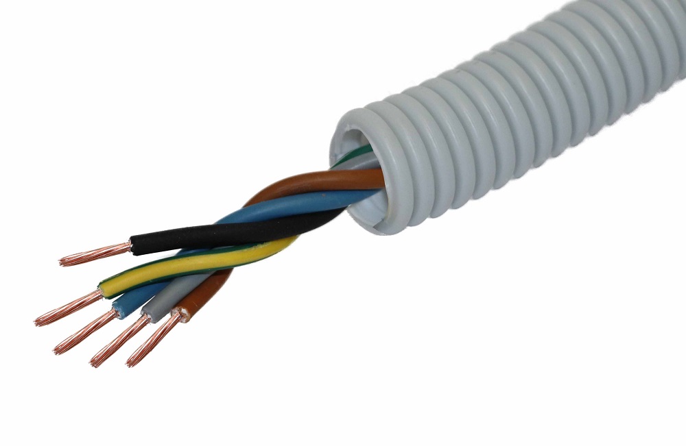 Flexrör HF 20/5G2,5 FQ tvinnad 100m