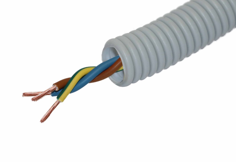 Flexrör HF 16/3G1,5 FQ tvinnad 100m