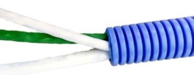 Flexrör HF 20/2xUTP Cat6 250+RG6T 50m