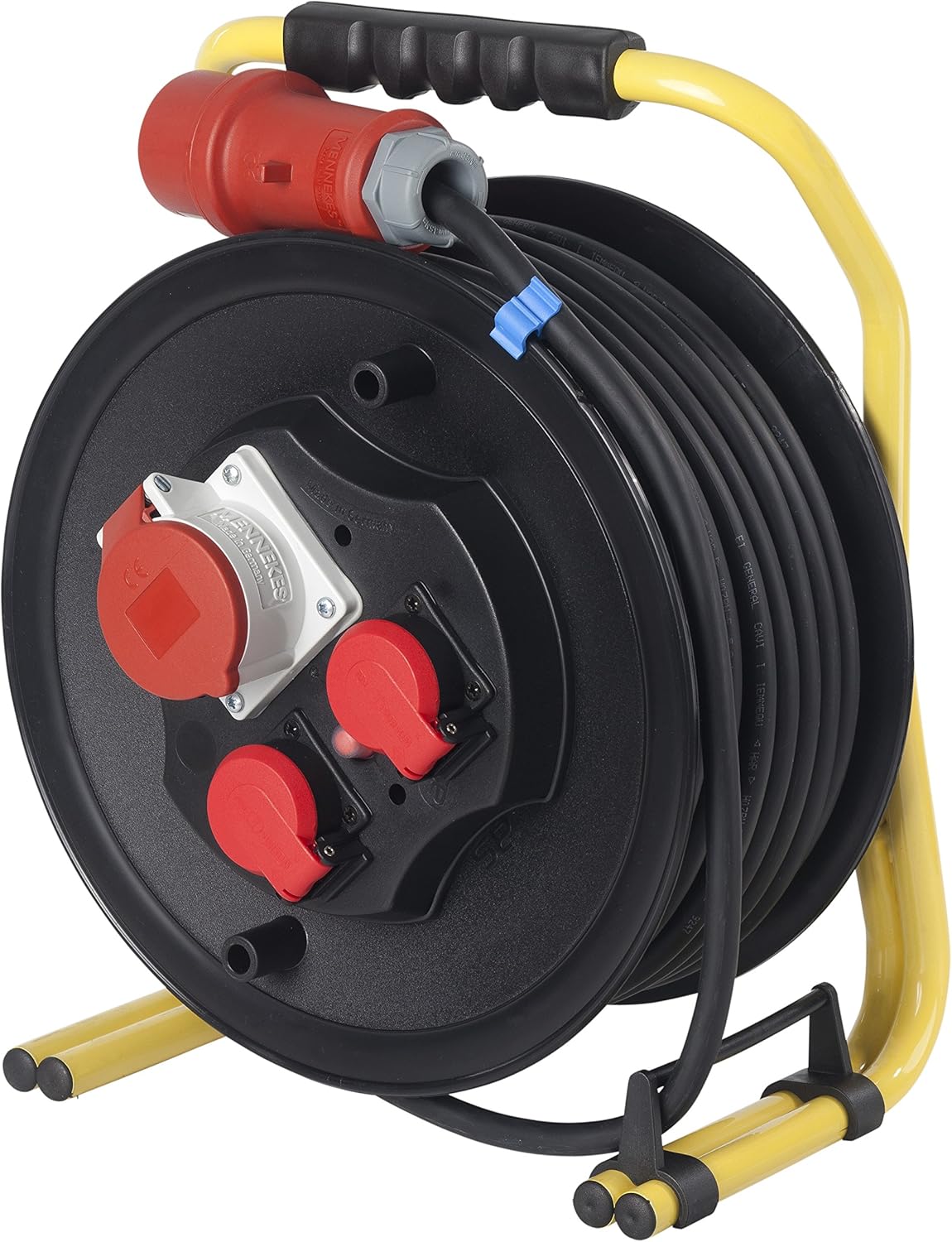 Kabelvinda 20m 2+1 uttag IP44