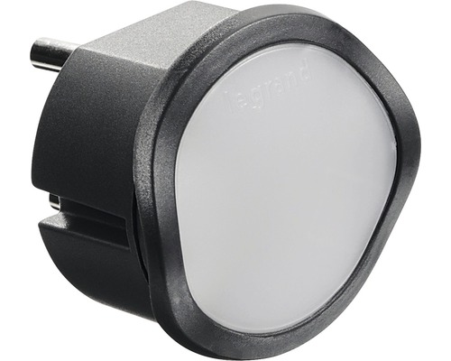 Night light LED lamp black
