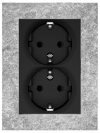 Plus väggutt 2-v Option mj inf skruv sv