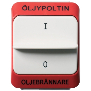 Aqua-stark strömst oljebrännare