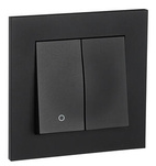 Plus strömst 2x1-p inf skruv sv