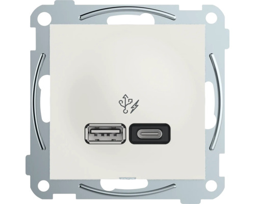 RS/plus laddutt 2xUSB A+C 45W inf fv
