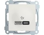 RS/plus laddutt 2xUSB A+C 45W inf fv