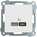 RS/plus laddutt 2xUSB A+C 45W inf rv