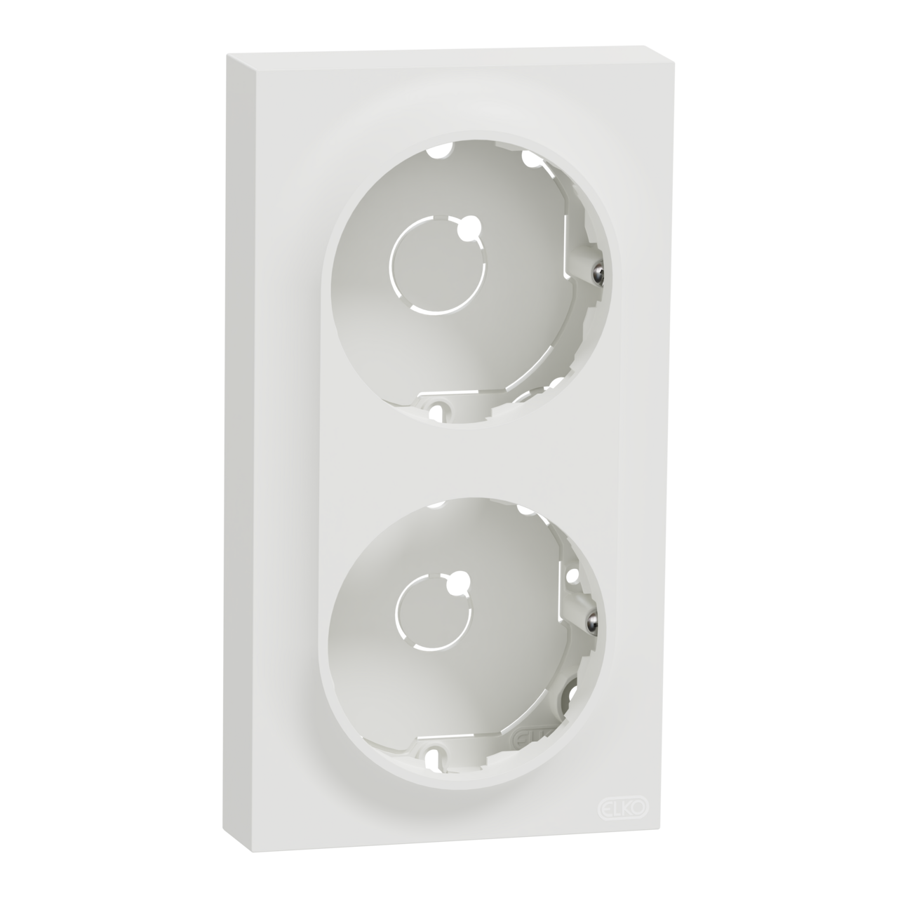 ELKO One förhöjn.ram 2-f låg rv