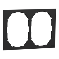 ELKO One ram 2-fack 2-vägsutt sv