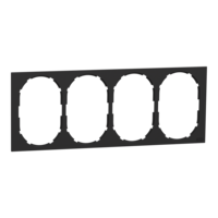 ELKO One ram 4-fack 2-vägsutt sv