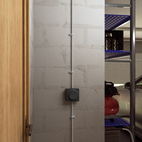 ELKO One förhöjn.ram 1-f hög sv