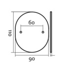 RS doslock för 1,5 dosa renvit