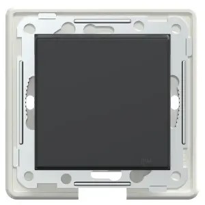 RS väggutt 1-v mj IP44 lock inf snabb sv