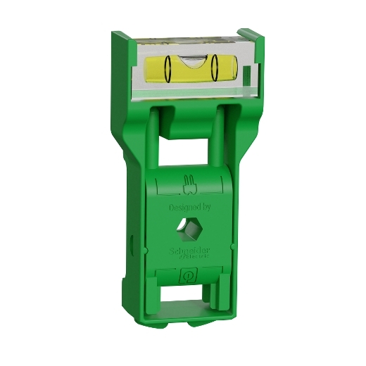 Exxact vattenpass för strömst/väggutt grön