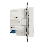 Exxact timerutt 1-v mj 16A inf snabb vit