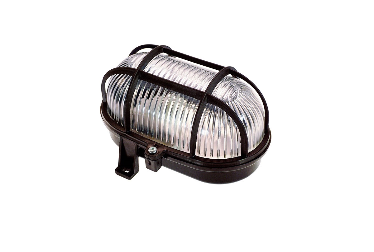 Gallerarmatur 42W IP44 Svart