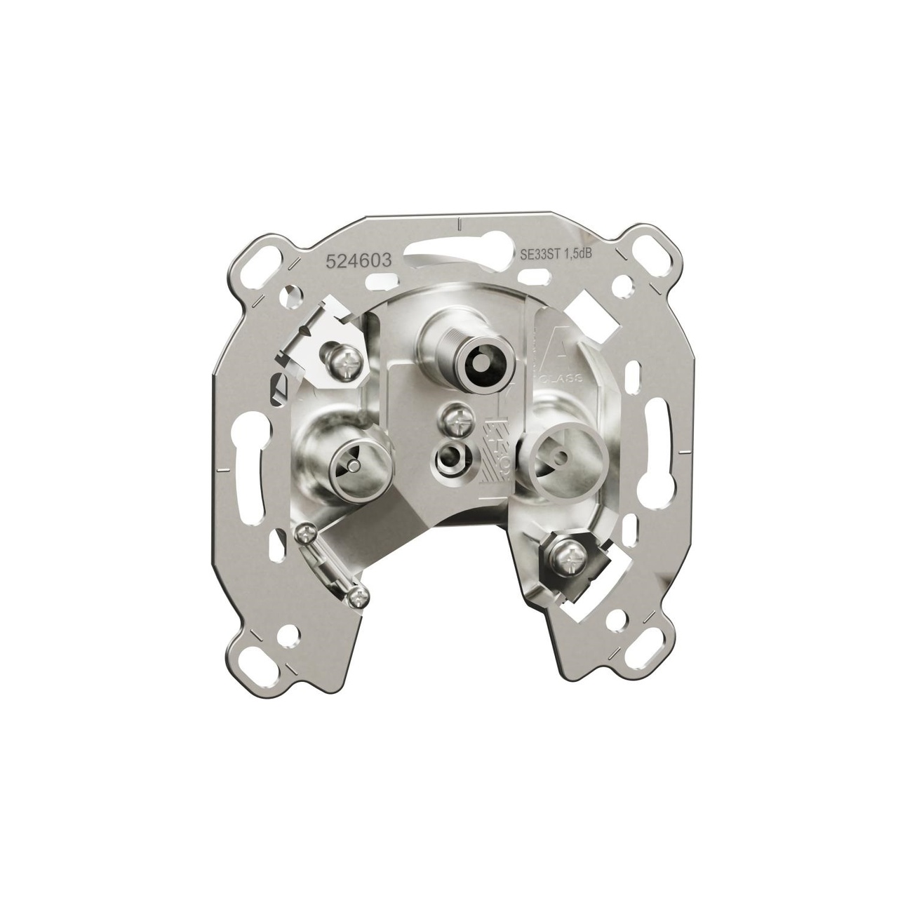 Exxact antennuttaginsats R/TV/SAT 1 dB met