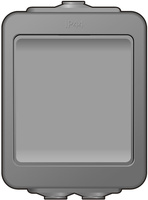 Norwesco strömst kapslad trapp IP44 utv grå