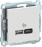 RS/plus laddutt 2xUSB A+C 45W inf rv