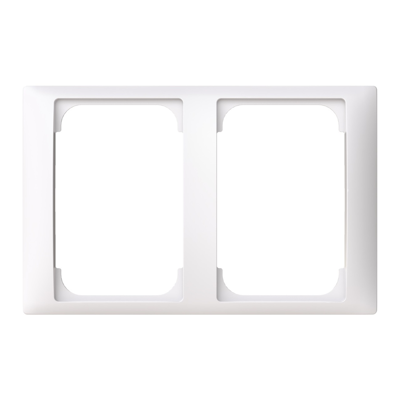 Saga ram 2-fack 100mm vit