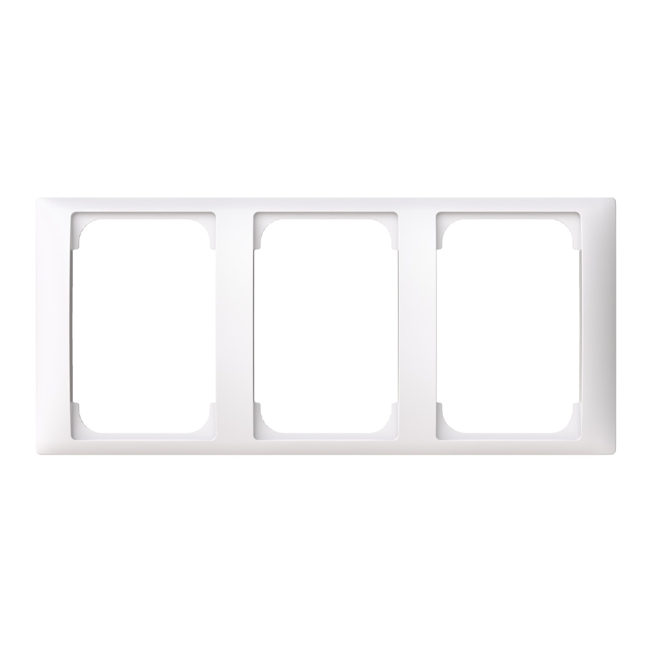 Saga ram 3-fack 100mm vit