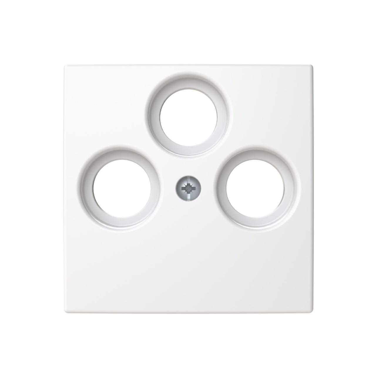 Saga C-platta TV/R/SAT vit