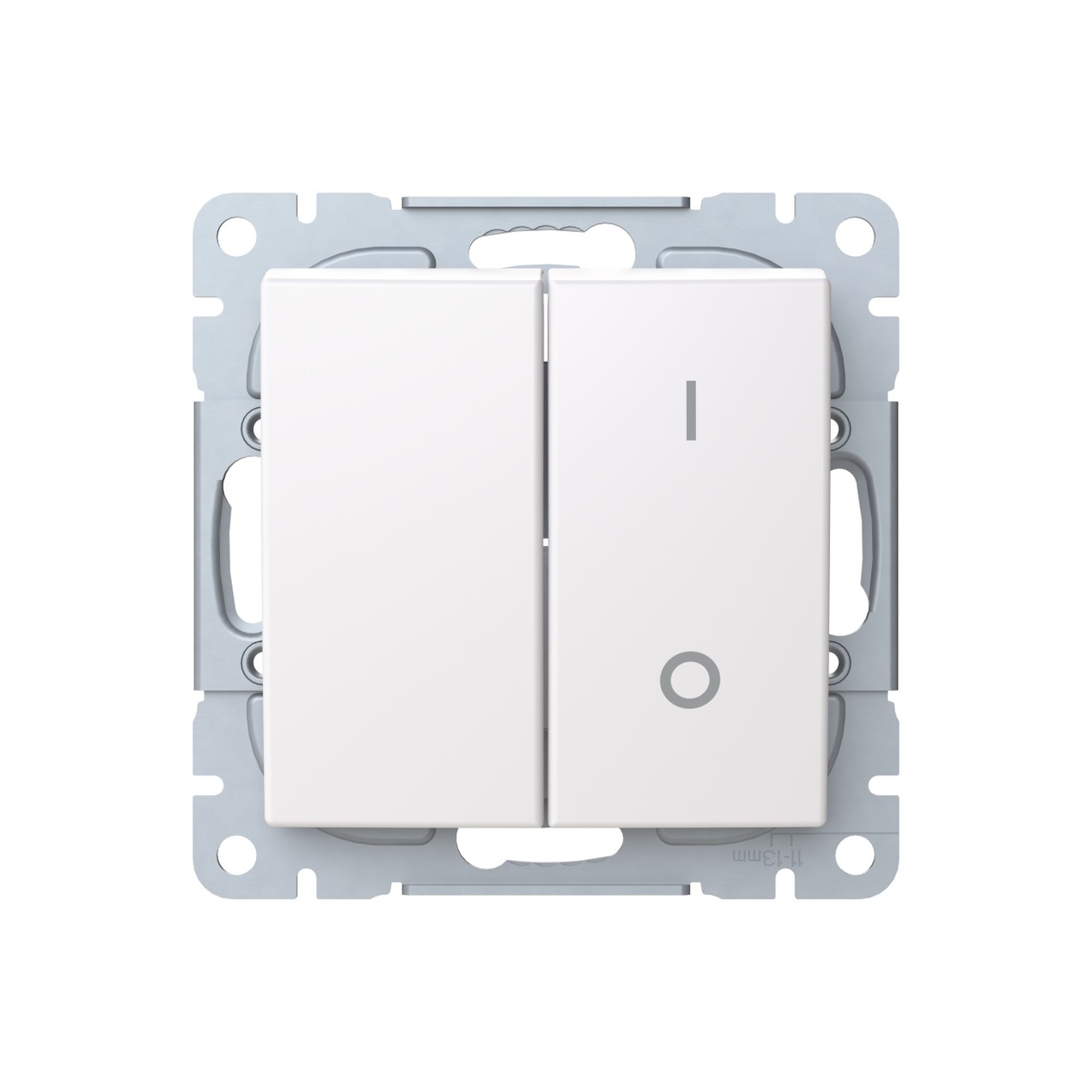 Saga strömst 2+1-p inf vit