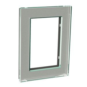 Exxact ram 2-vägsutt glas Solid titan